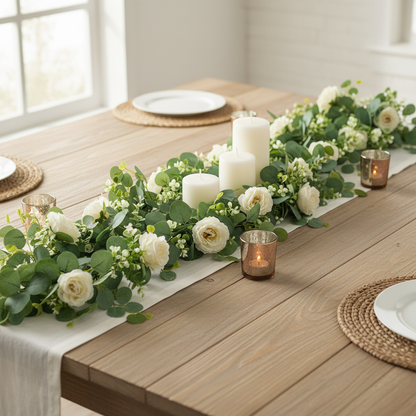Artificial Eucalyptus Garland lifestyle 2