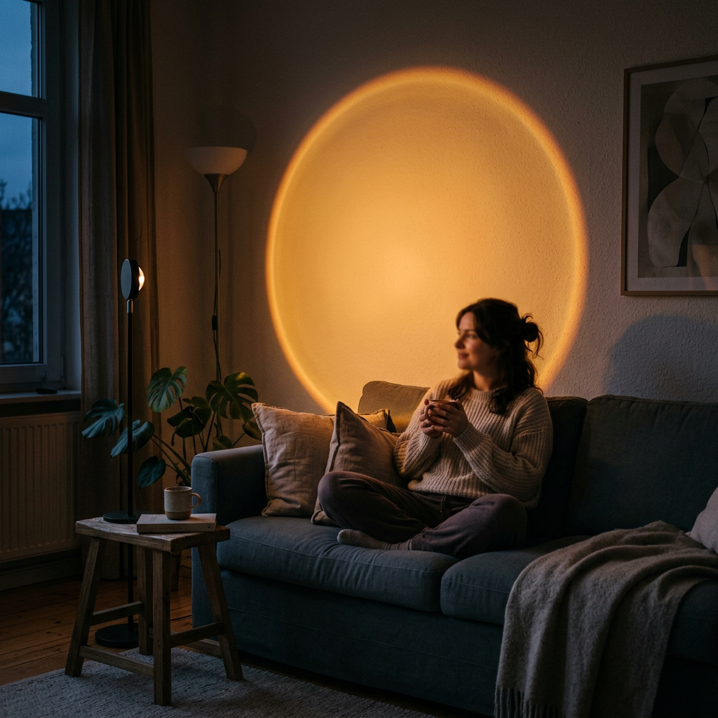 Sunset Projection Lamp lifestyle 1