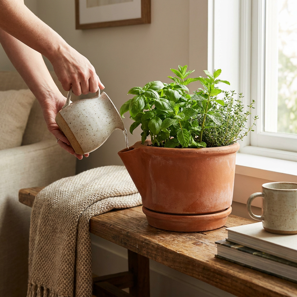Self-Watering Planter lifestyle 2