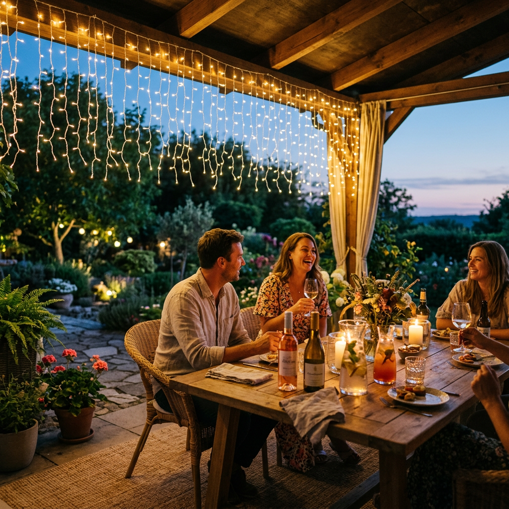 LED Curtain Lights lifestyle 2