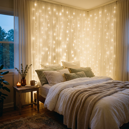 LED Curtain Lights lifestyle 1