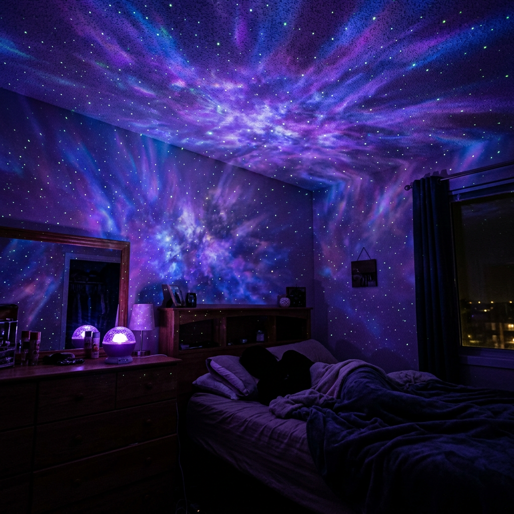 Galaxy Star Projector lifestyle 1