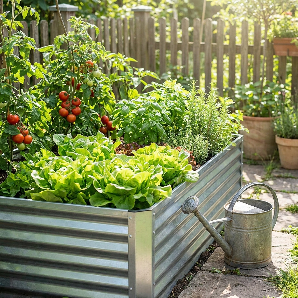 Raised Garden Bed lifestyle 1