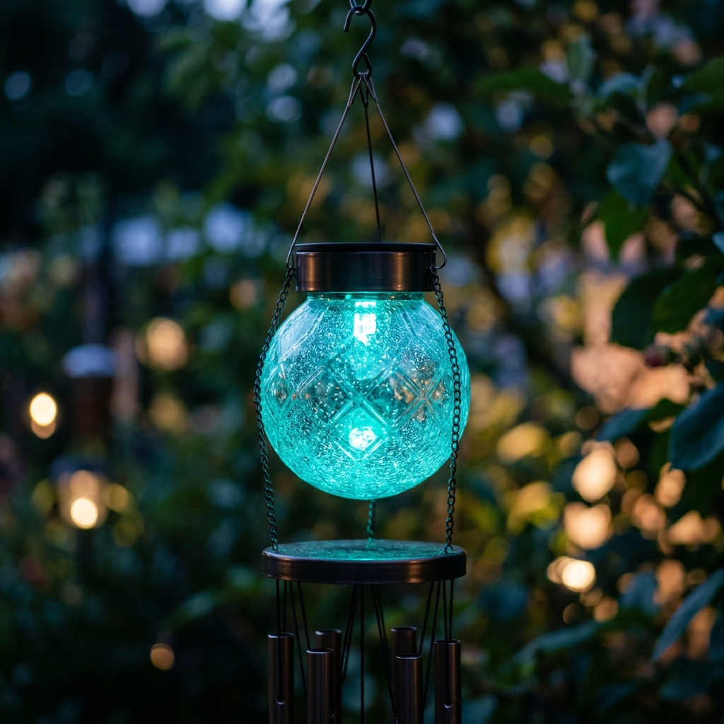 Solar LED Wind Chimes lifestyle 3