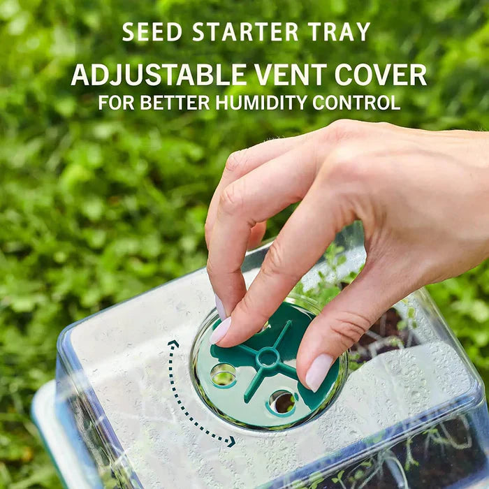 Household New Nursery Pot With Lamp - Plant Seed Starter…