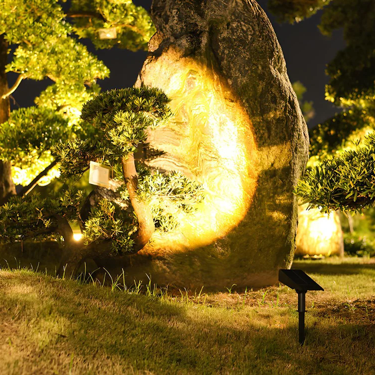Waterproof LED Solar Multi-zoom Spot Light Landscape…