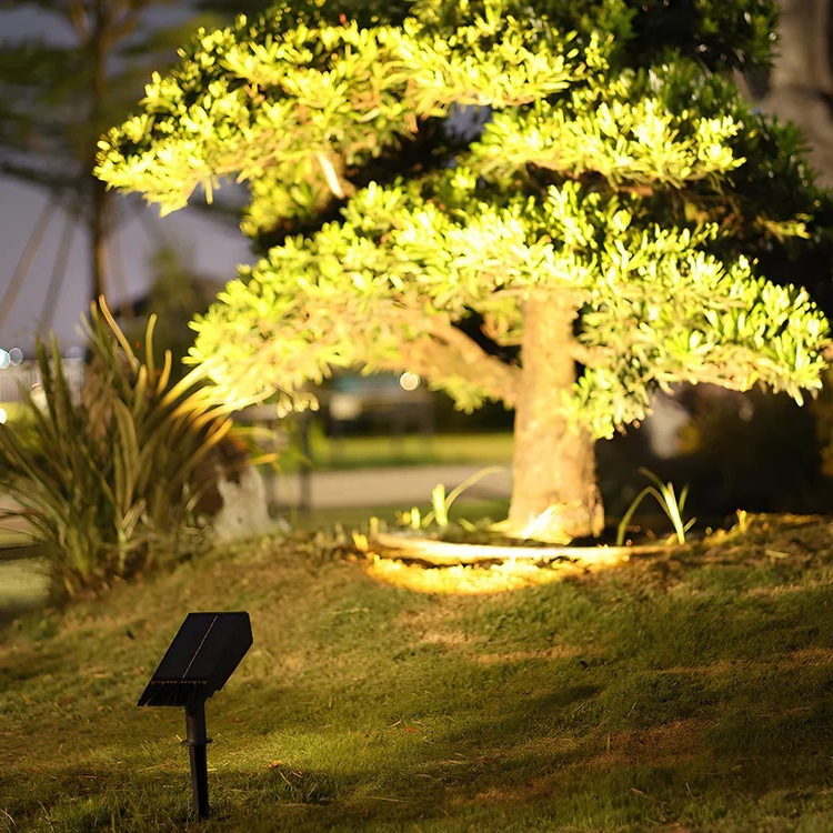 Waterproof LED Solar Multi-zoom Spot Light Landscape…