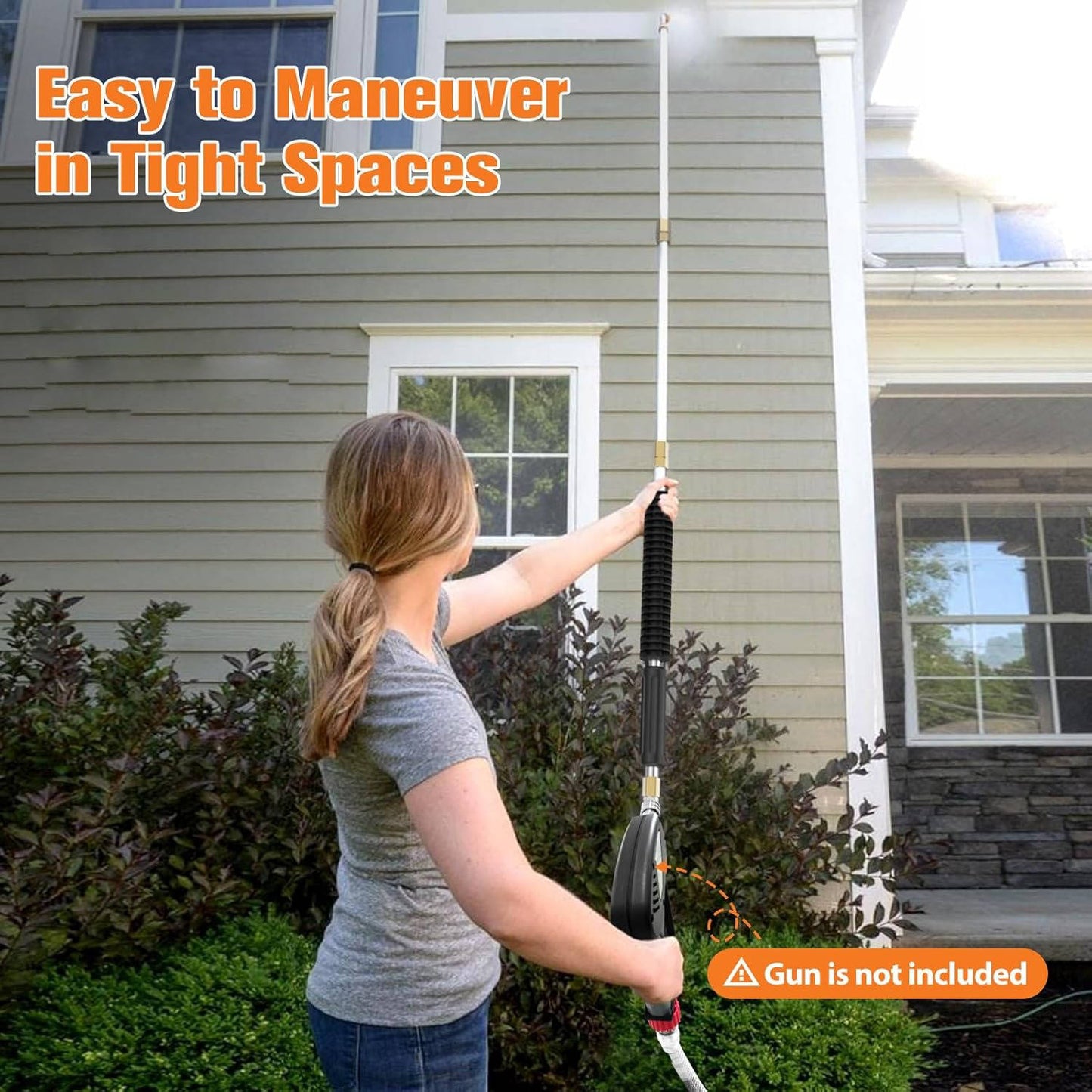 4000 PSI Telescoping High Pressure Power Washer…