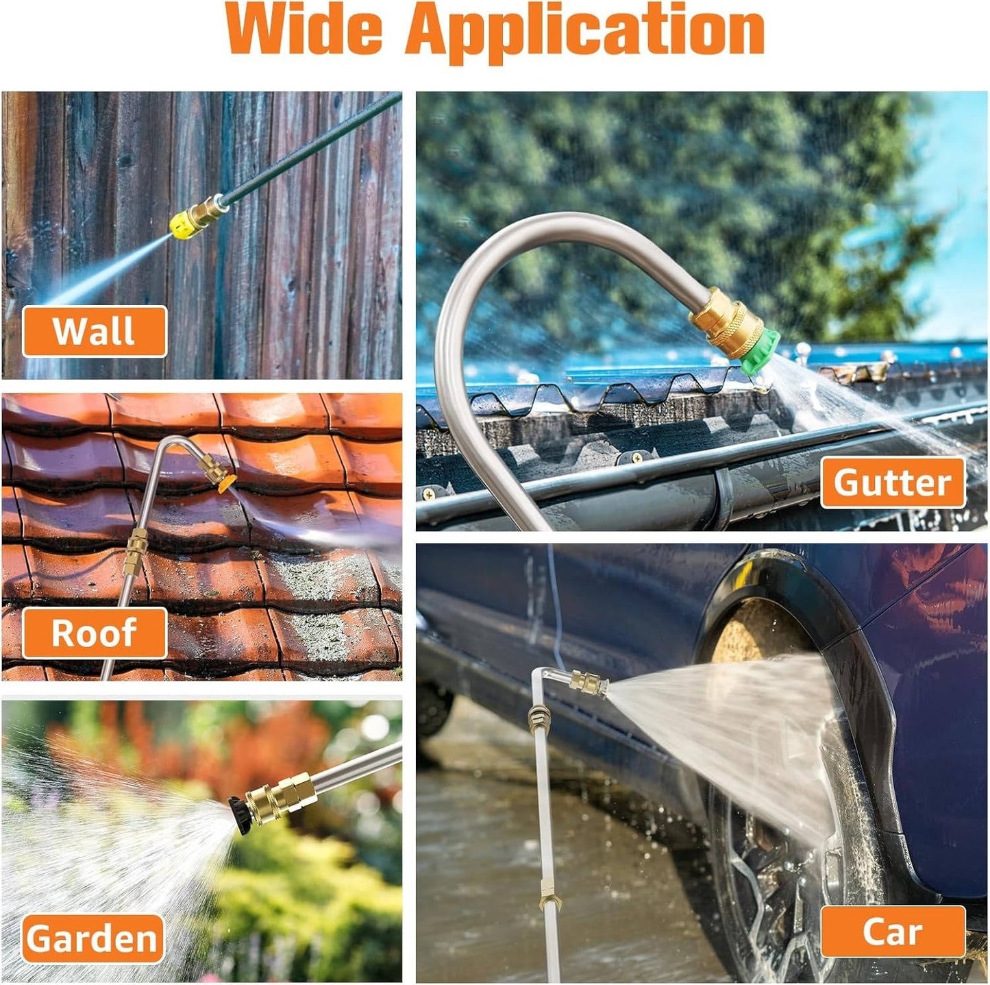 4000 PSI Telescoping High Pressure Power Washer…