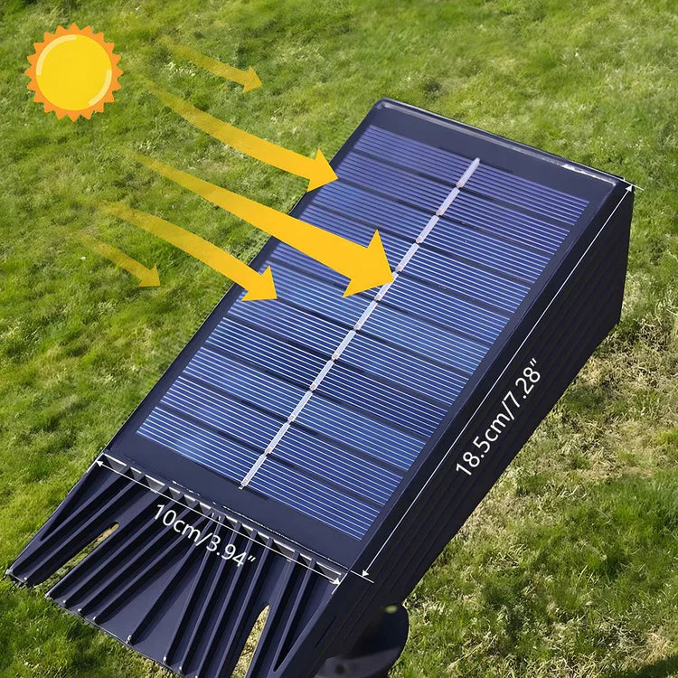 Waterproof LED Solar Multi-zoom Spot Light Landscape…